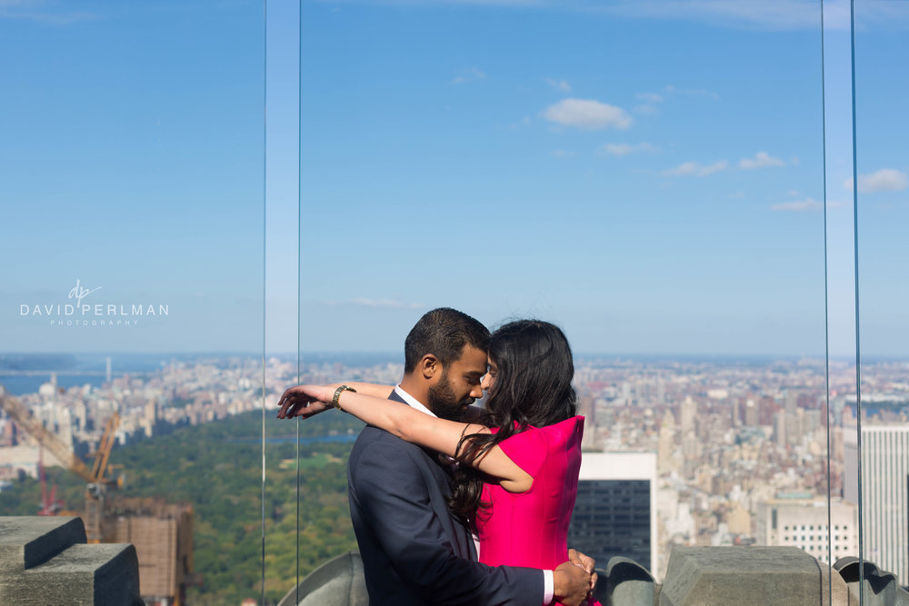 Top of the Rock Engagement
