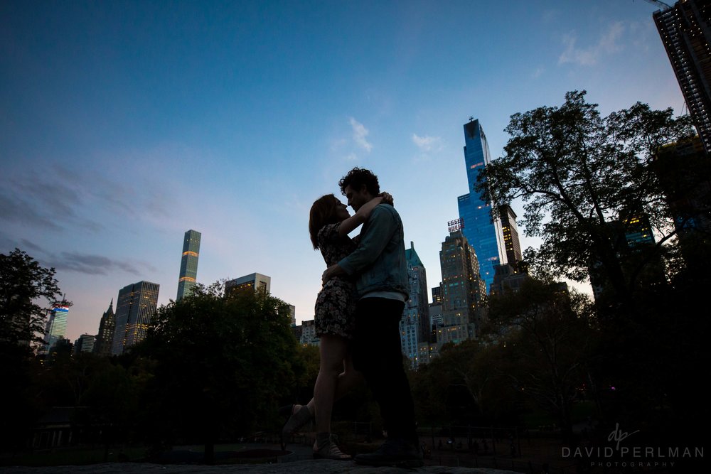 Central Park Engagement Session Photos