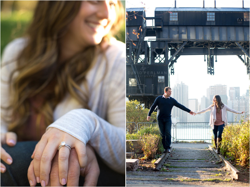 Gantry Plaza State Park Engagement Session Photos