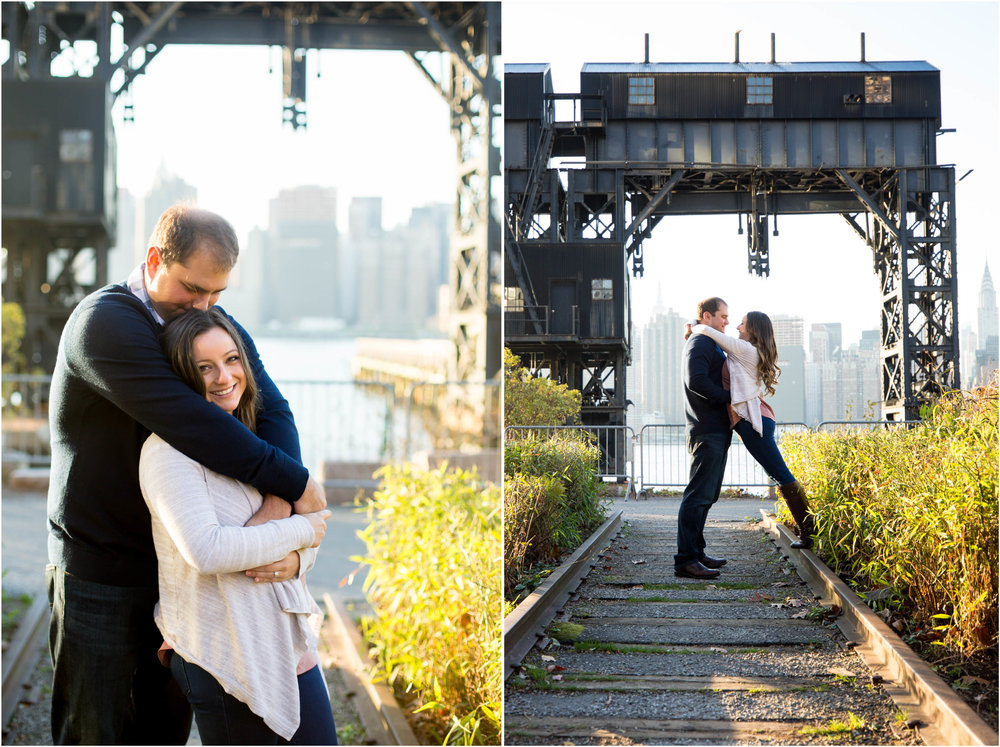 Gantry Plaza State Park Engagement Session Photos