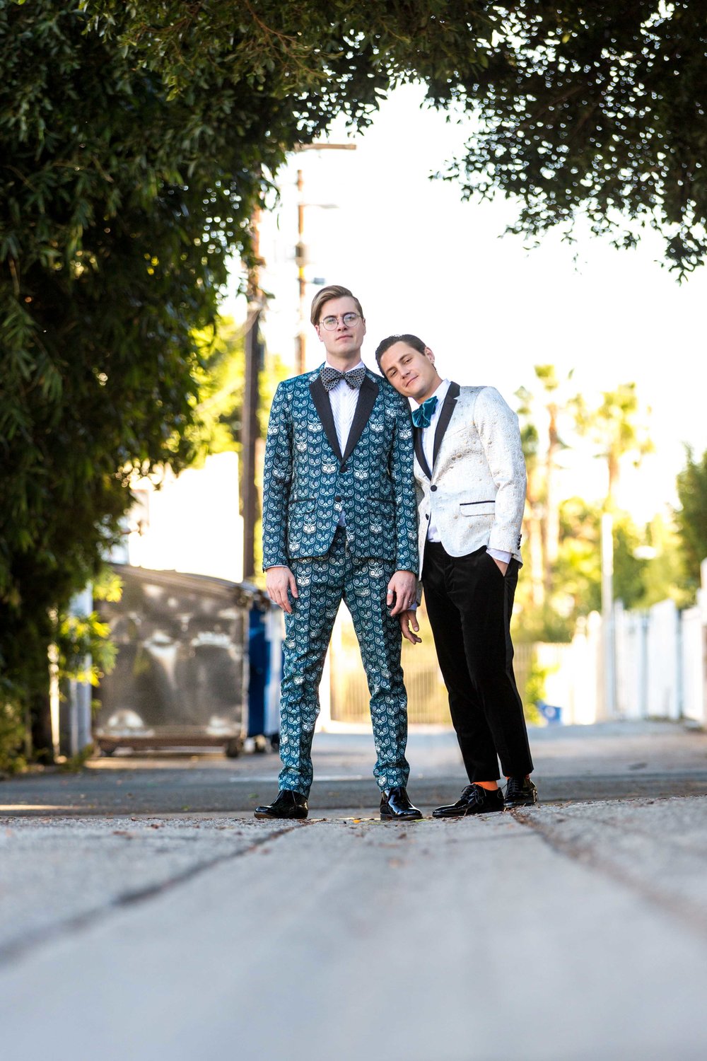 SmogShoppe Wedding LA Augustus Prew Jeffery Self Gay Same Sex Wedding Los Angeles