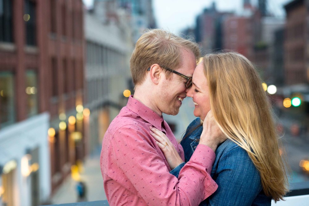 High Line NYC Engagement Session Photo Shoot New York City