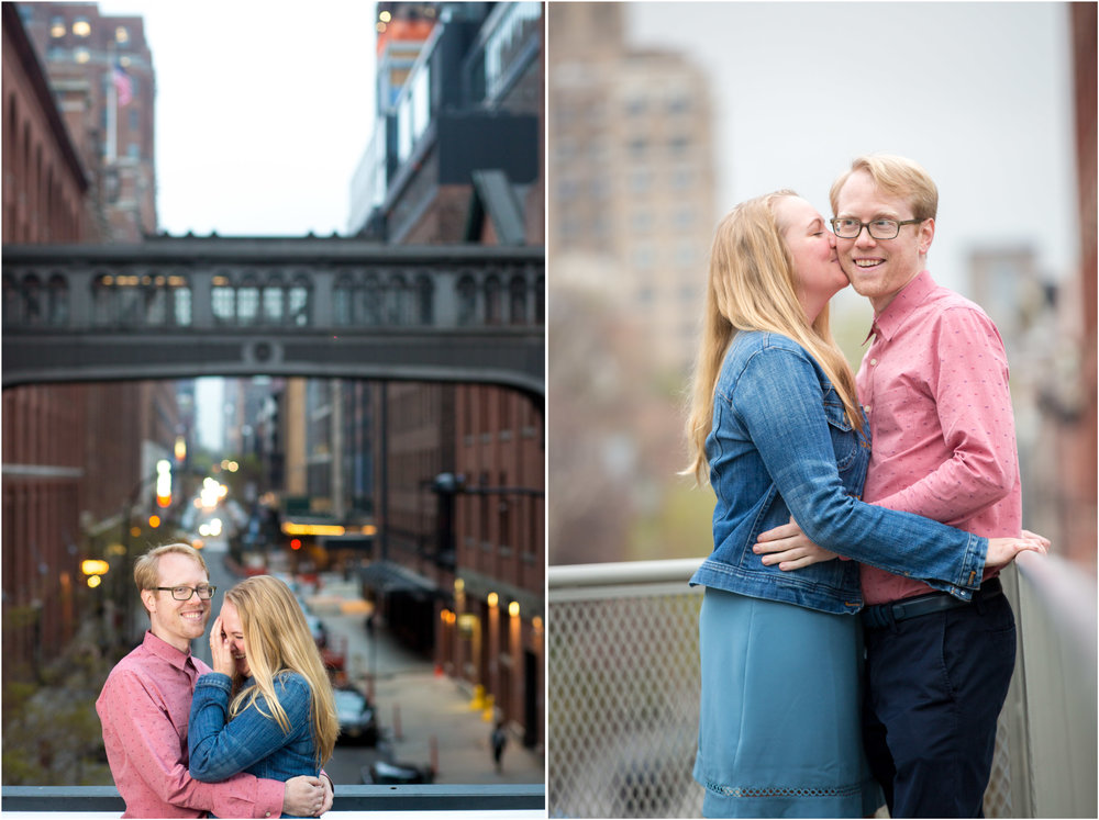 High Line NYC Engagement Session Photo Shoot New York City