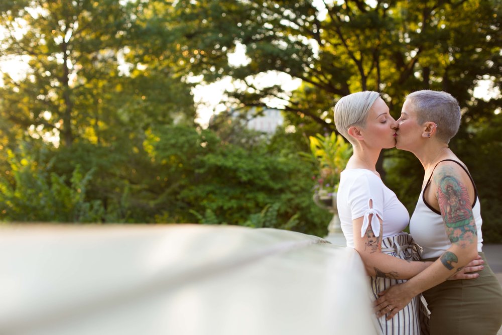 NYC Engagement Photo Session Shoot Central Park Same Sex Lesbian Dog Photographer-6.jpg