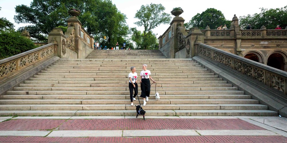 NYC Engagement Photo Session Shoot Central Park Same Sex Lesbian Dog Photographer-9.jpg