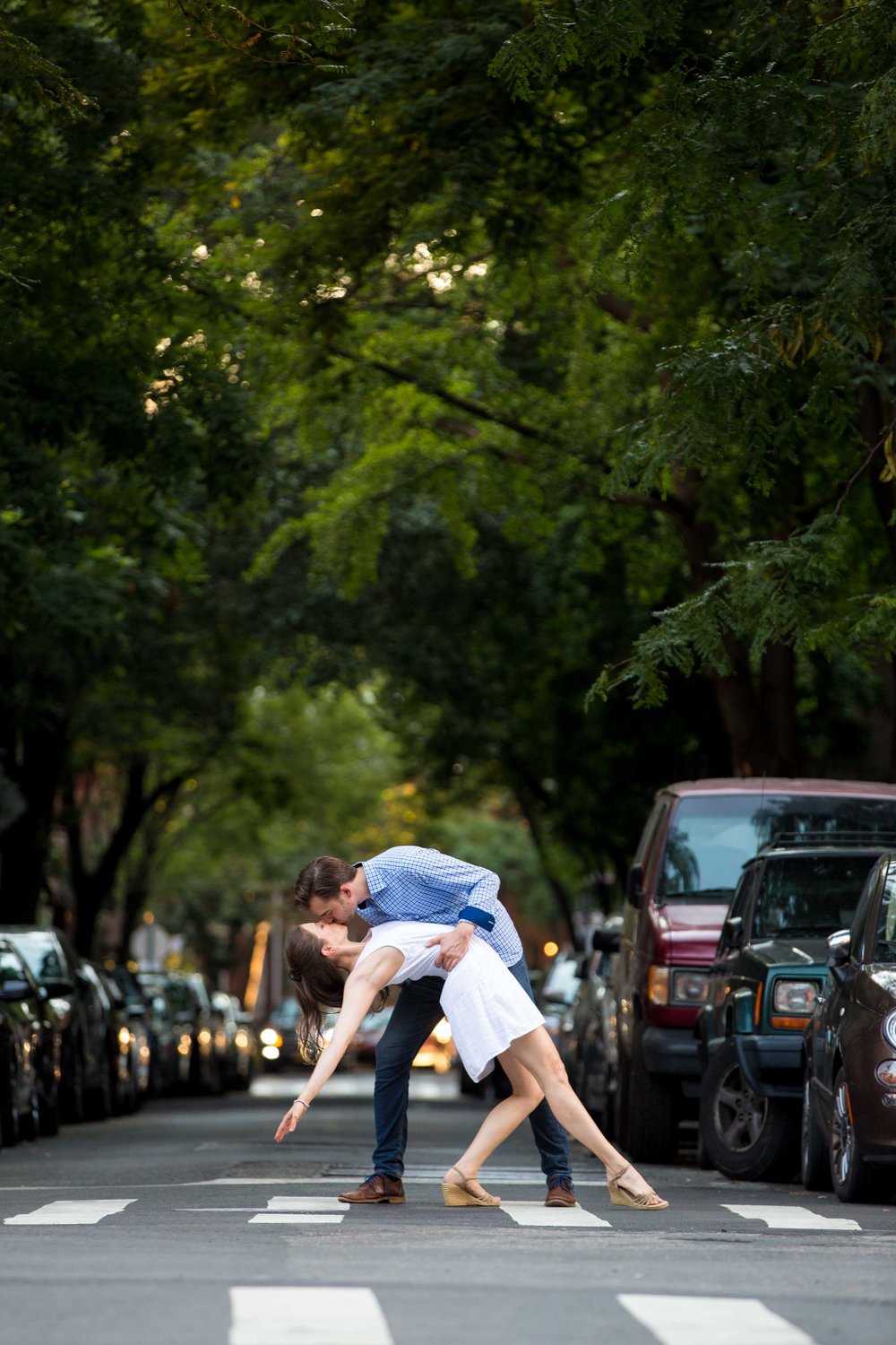 NYC Wedding Photographer Engagement Photos Photo Shoot Session West Village