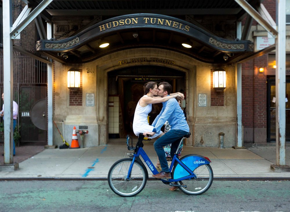 NYC Wedding Photographer Engagement Photos Photo Shoot Session West Village