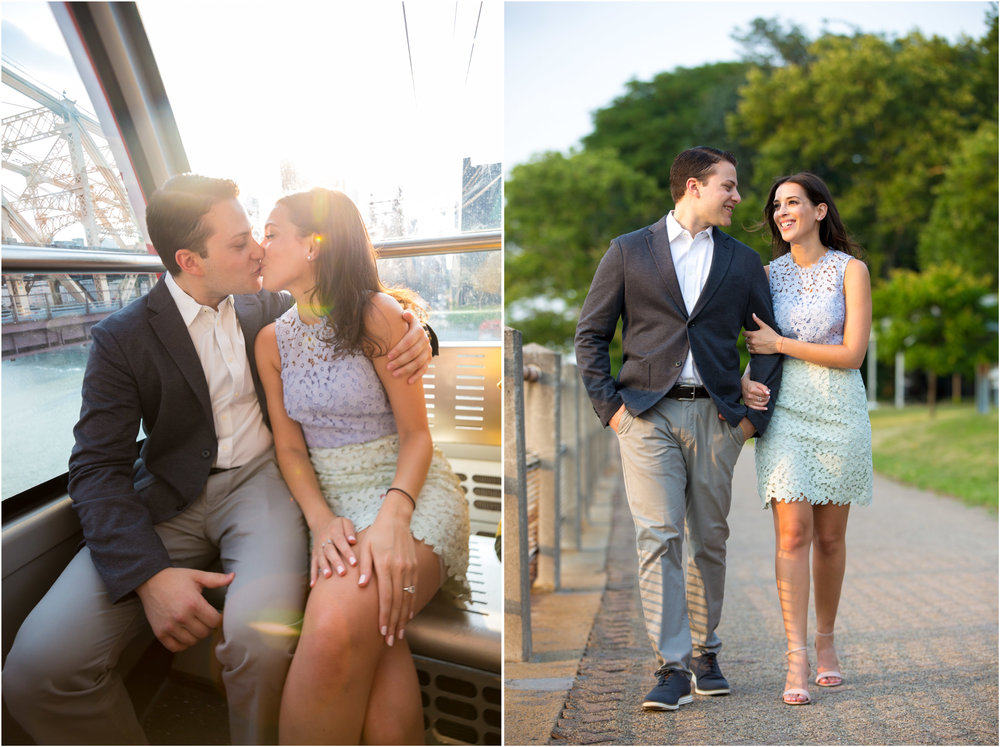 NYC Wedding Photographer Roosevelt Island Engagement Photos Photos Shoot Session