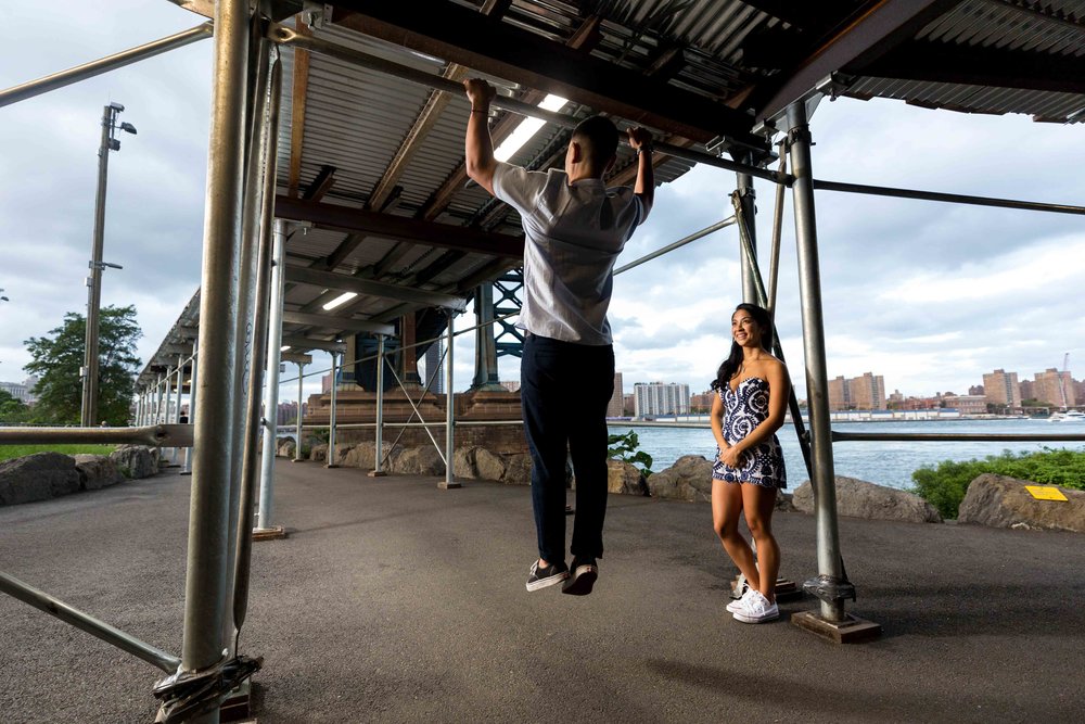 DUMBO Engagement Session NYC Wedding Photographer Brooklyn Phooto Shoot