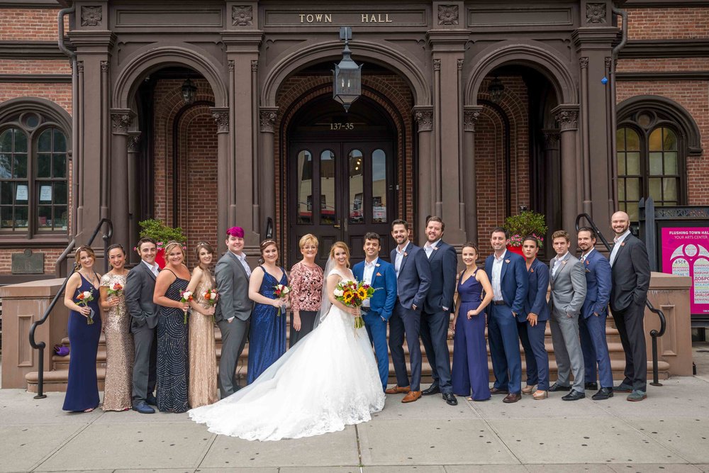 Flushing Town Hall Musical Theatre Wedding Queens NYC Photographer-41.jpg