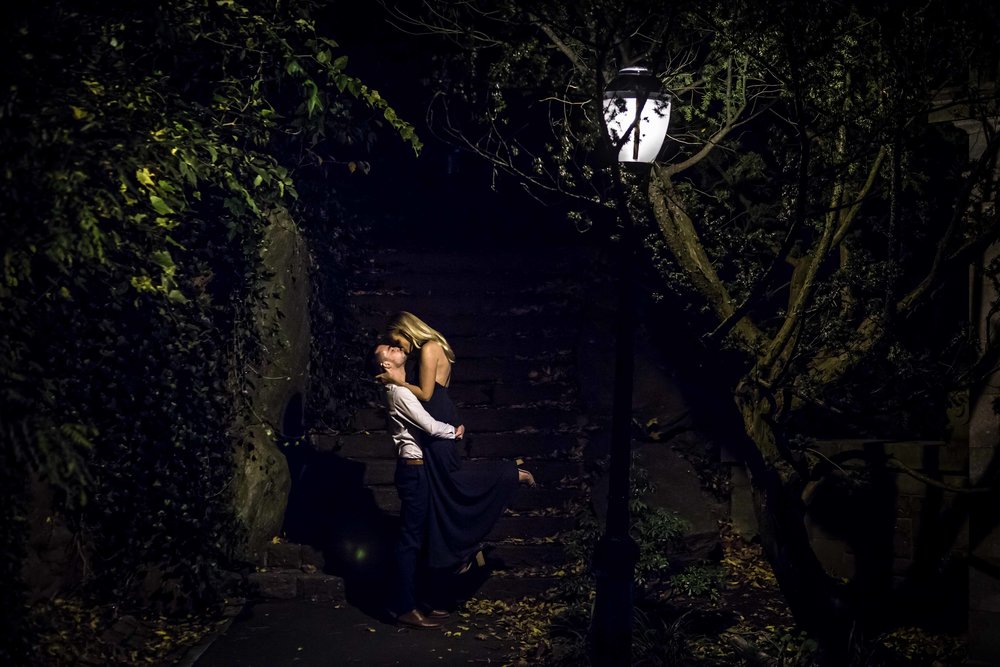 Fort Tryon Park Engagement Photo Shoot Session NYC Photographer