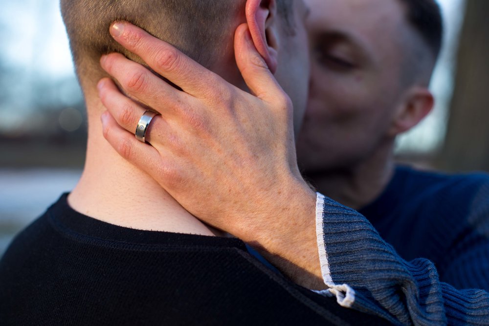 Central Park Engagement Gay NYC Wedding Photographer Same Sex Proposal