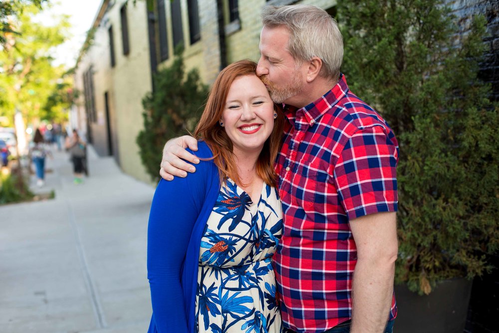 Brooklyn Engagement Photographer New York City Wedding Photo Session Shoot The Green Building NYC