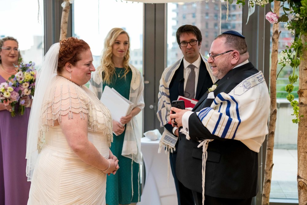 New York City Wedding Photographer NYC Manny Cantor Center Jewish
