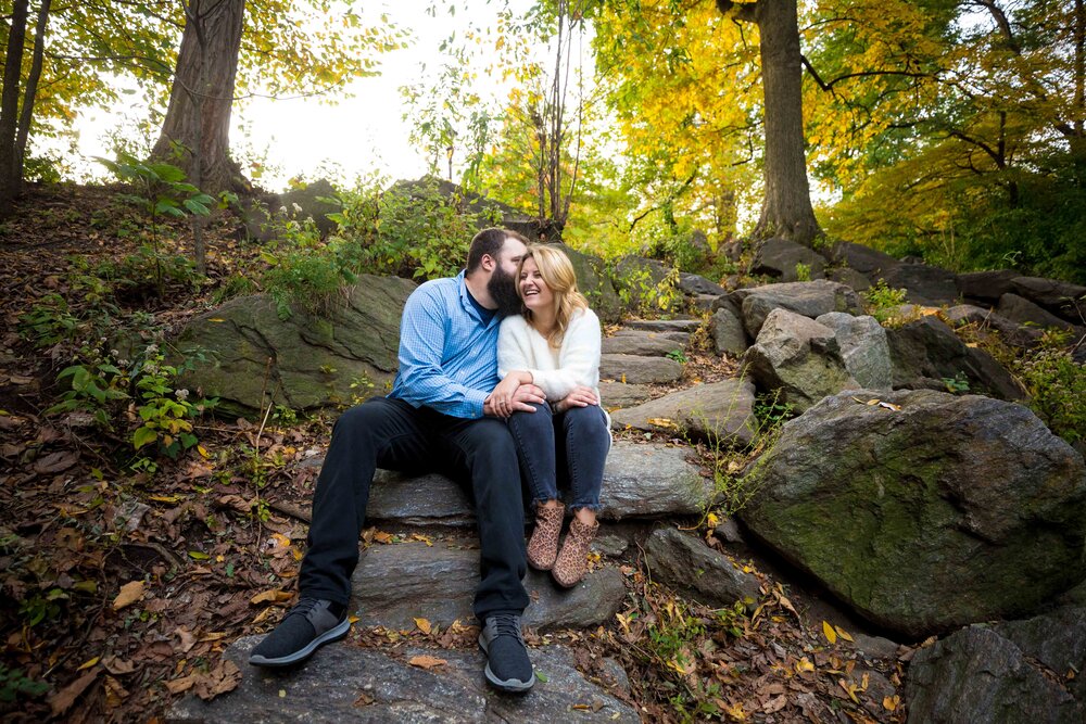 Central Park Engagement Photo Shoot Session NYC Wedding Photographer