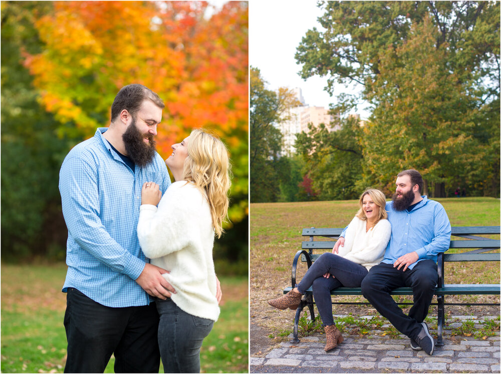 Central Park Engagement Photo Shoot Session NYC Wedding Photographer