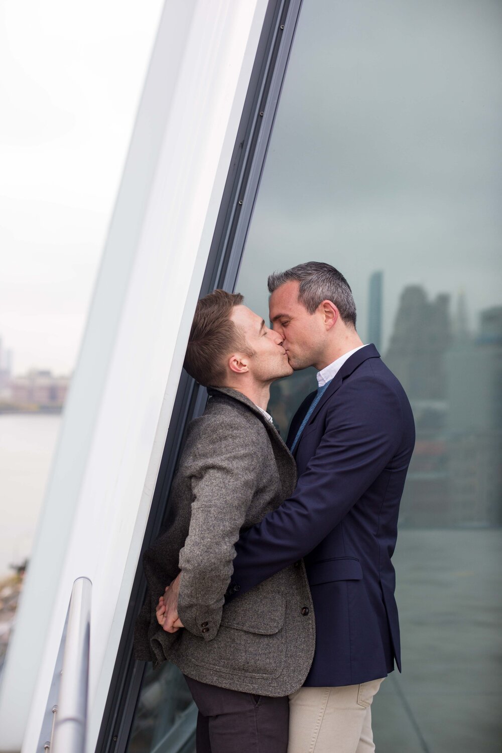 The High Line Engagement NYC Gay Wedding Photographer New York