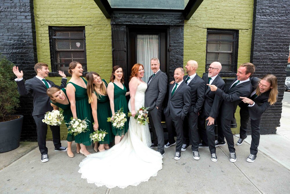 The Green Building Wedding NYC Brooklyn New York Photographer
