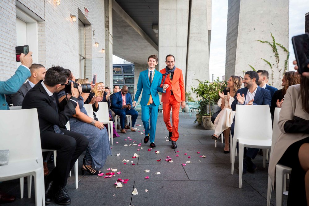 The Standard High Line Highline Wedding New York City NYC Gay Photographer