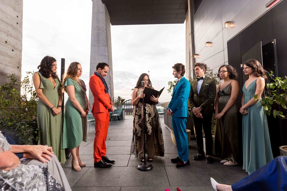 The Standard High Line Highline Wedding New York City NYC Gay Photographer