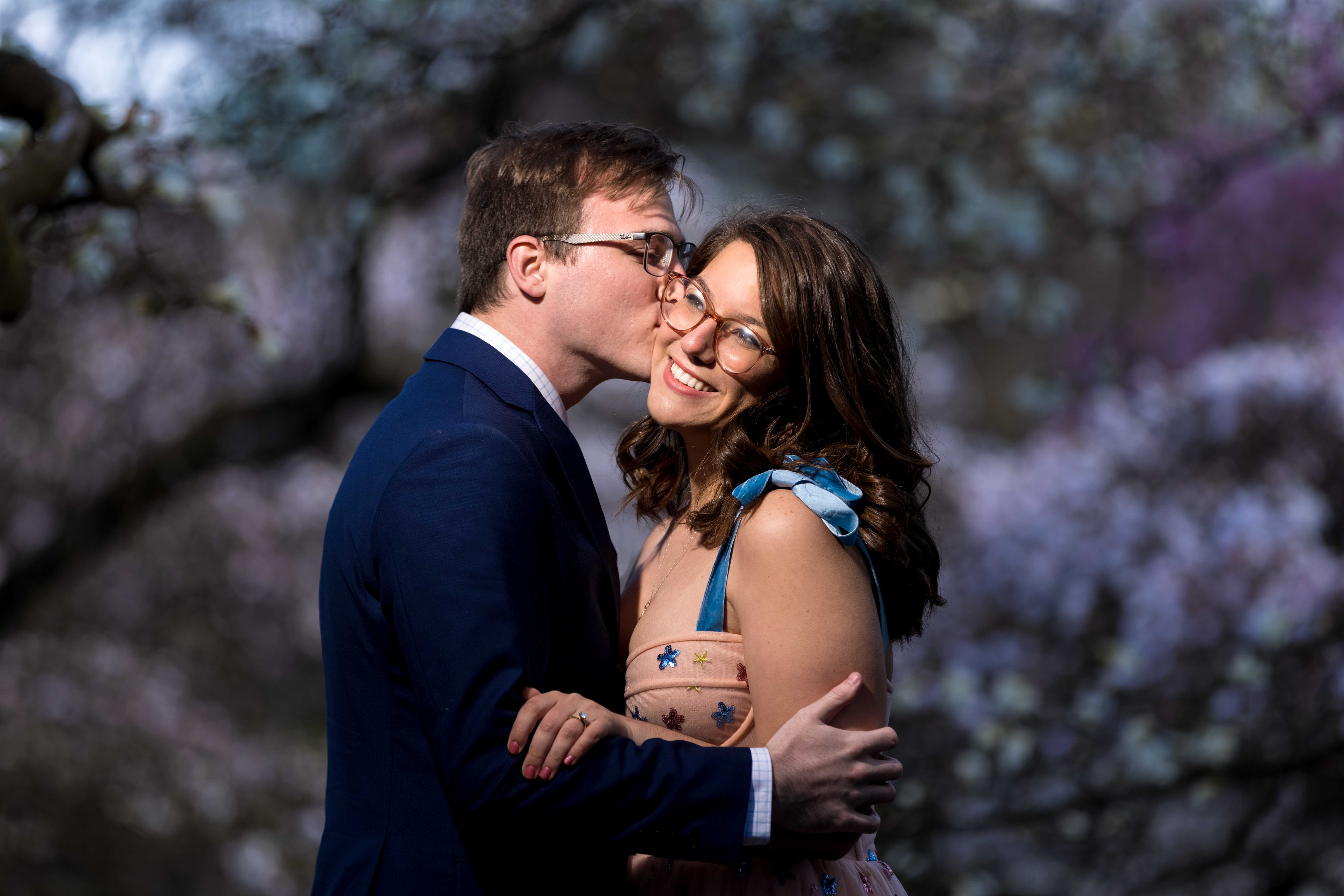 Brooklyn Botanic Garden Engagement Photo Session Shoot New York City Wedding Photographer